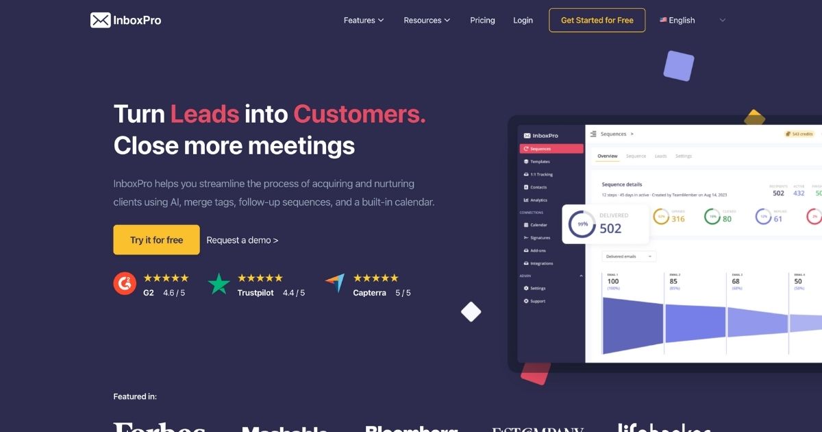 InboxPro: Sales funnel automation tool