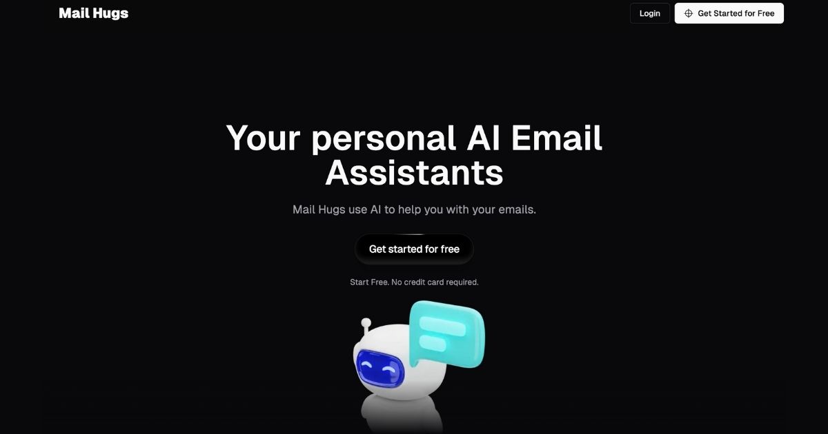 MailHugs: AI email management tool
