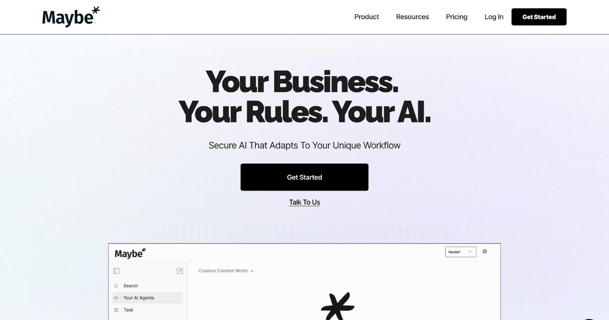 MaybeTech: AI workflow transformation