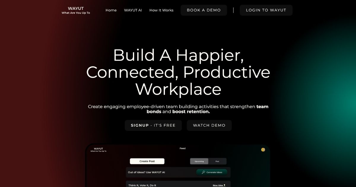 Wayut: Employee engagement tool