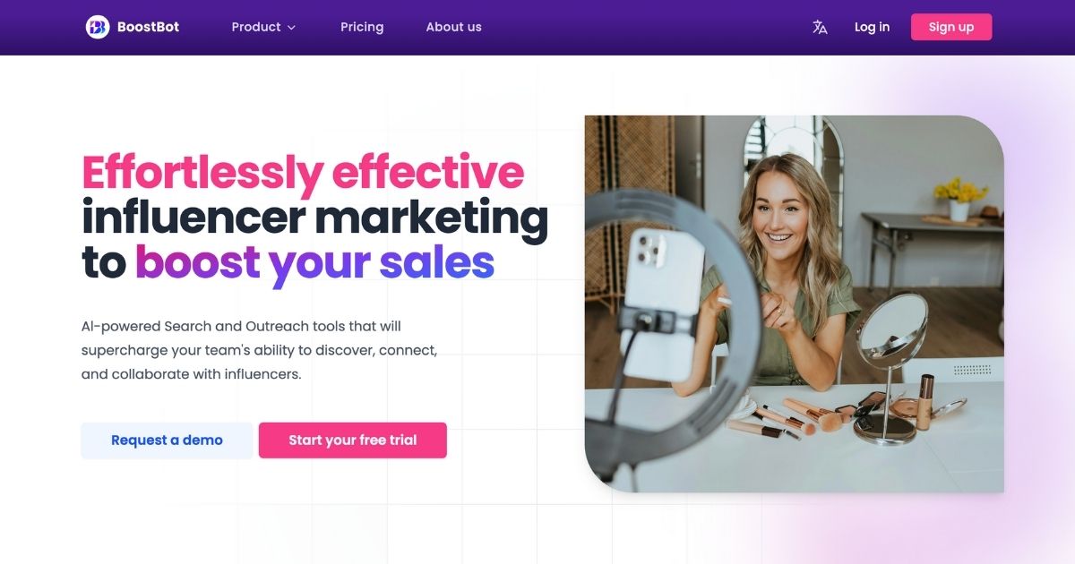 BoostBot: Influencer marketing tool