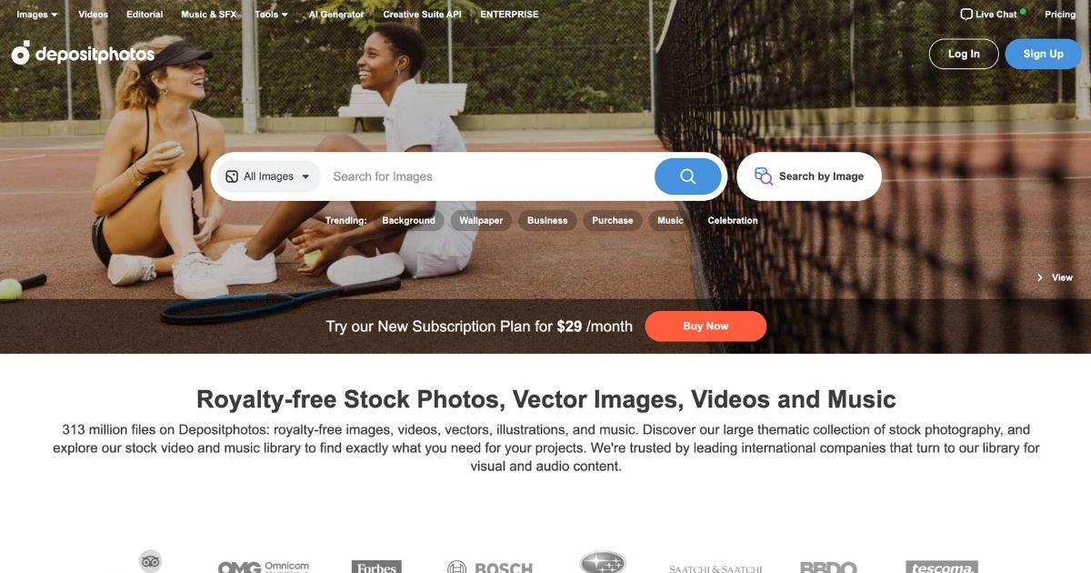 DepositPhotos: Stock content library