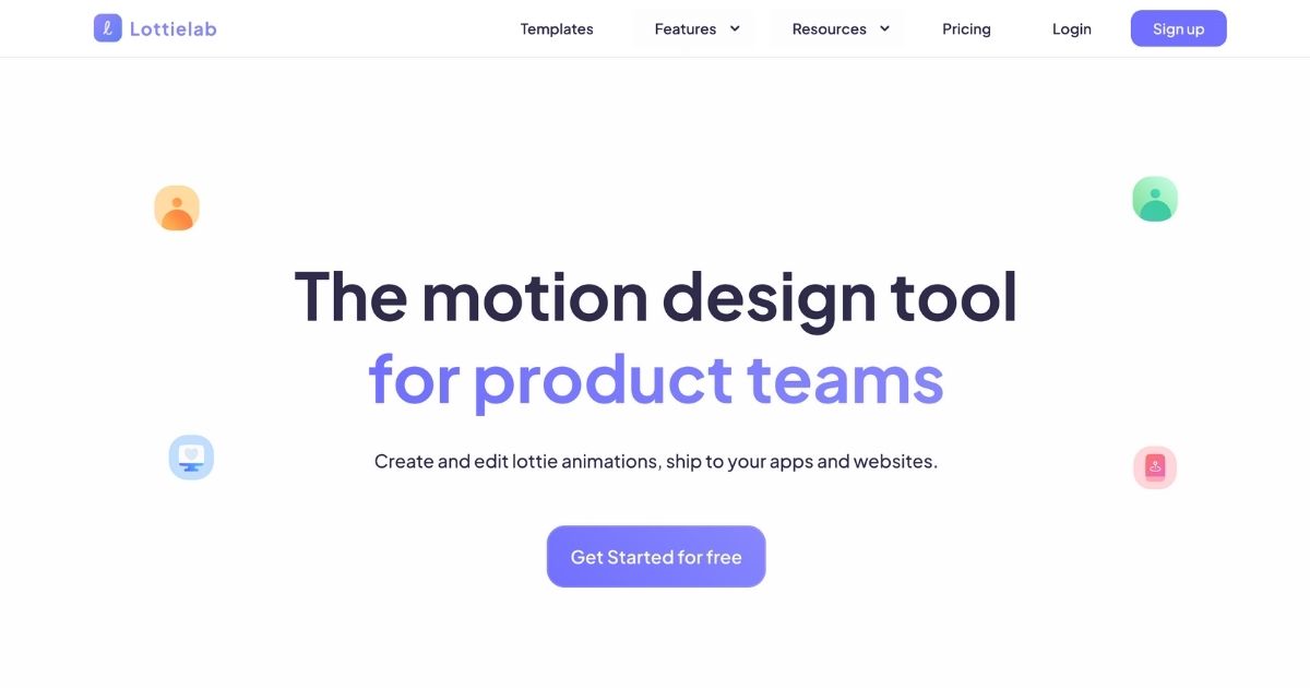 LottieLab: Motion design tool for teams