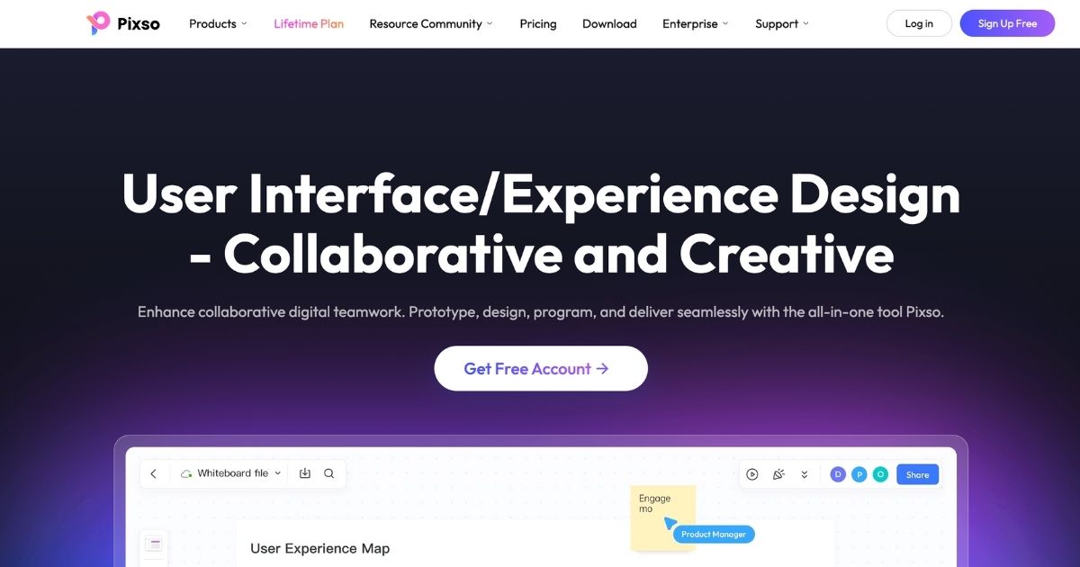 Pixso: Collaborative design tool