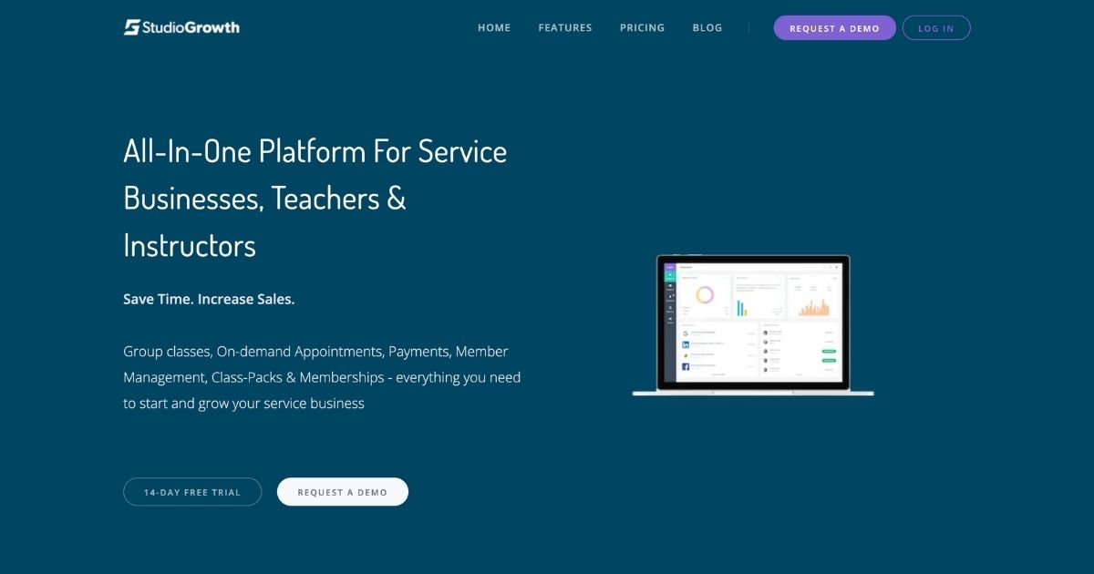 StudioGrowth: Boutique studio management platform