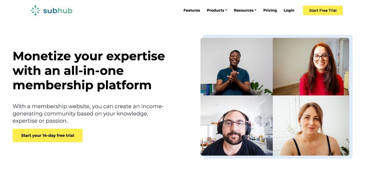 SubHub: Membership platform for monetizing expertise