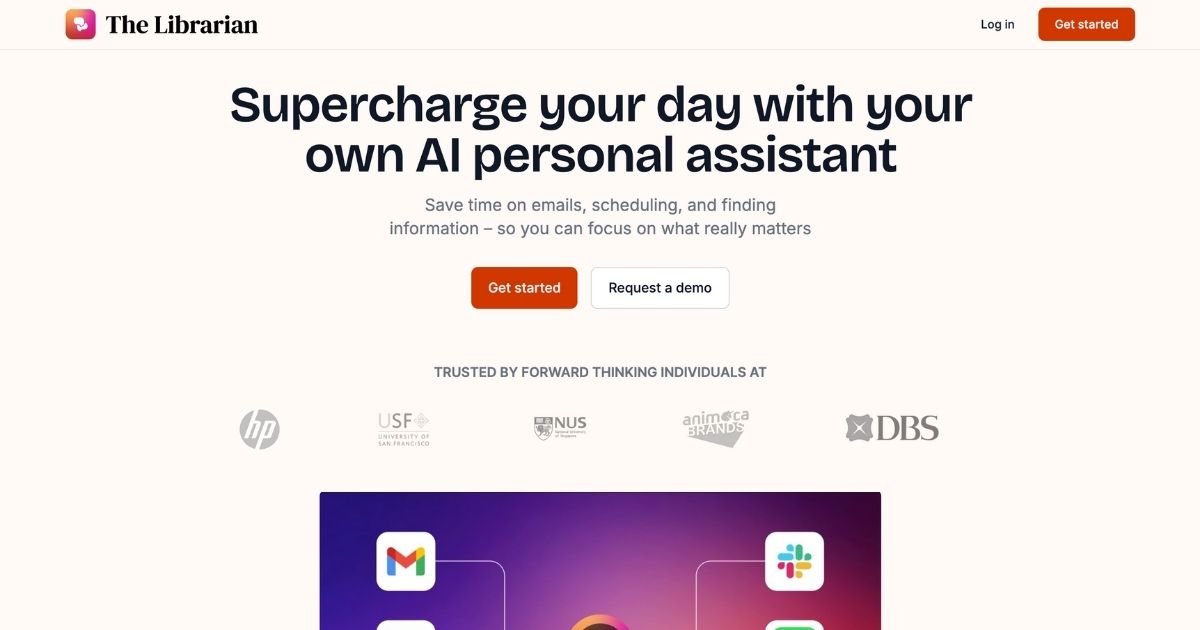 The Librarian: Personal assistant & productivity tool
