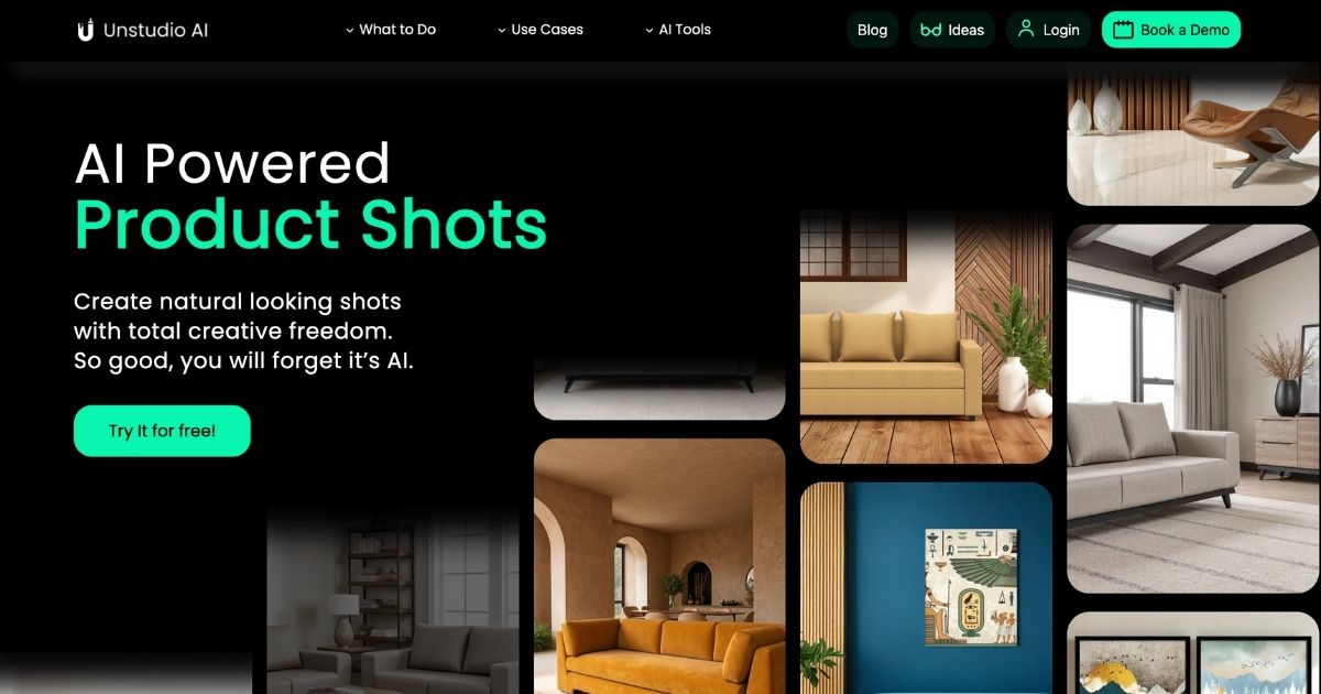 UnStudio: AI-powered product photography tool