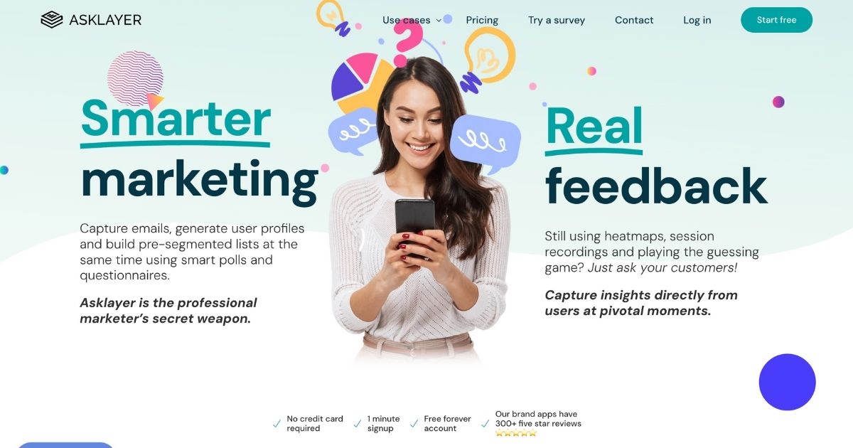 AskLayer: Smart marketing and feedback tool