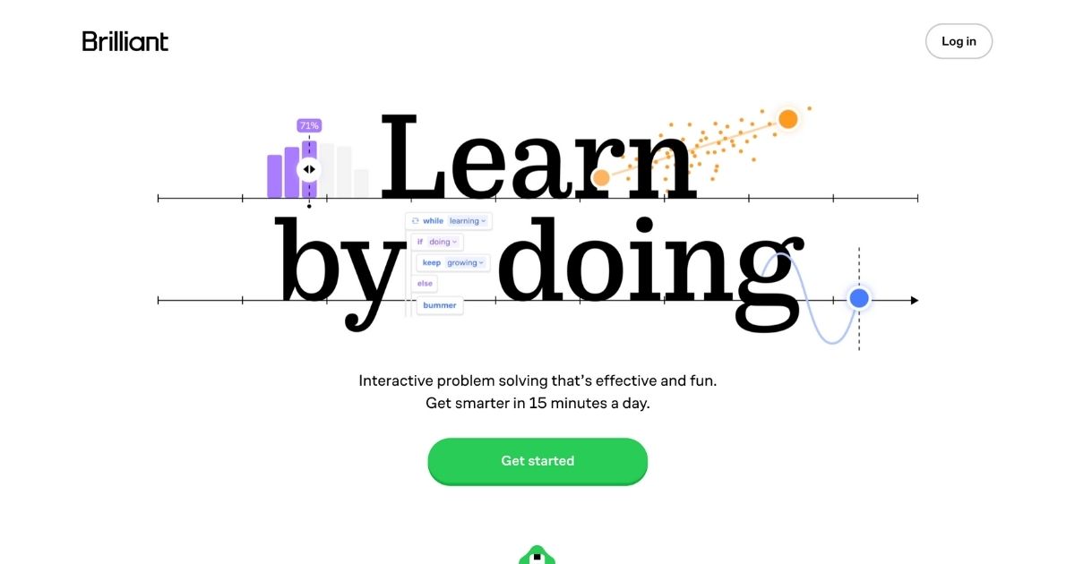 Brilliant: Interactive learning platform