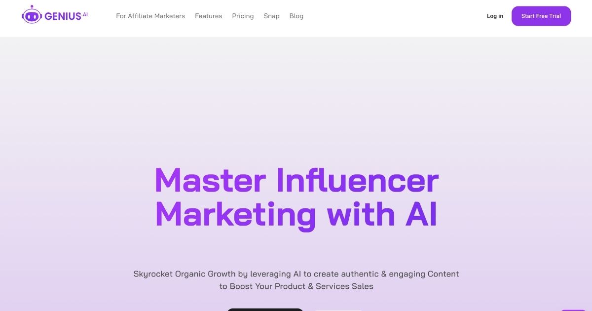 GeniusAI: AI-driven social selling tool