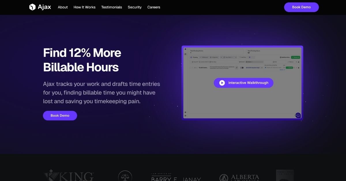 AiHot100 #30 Ajax: AI-Powered Timekeeping for Lawyers
