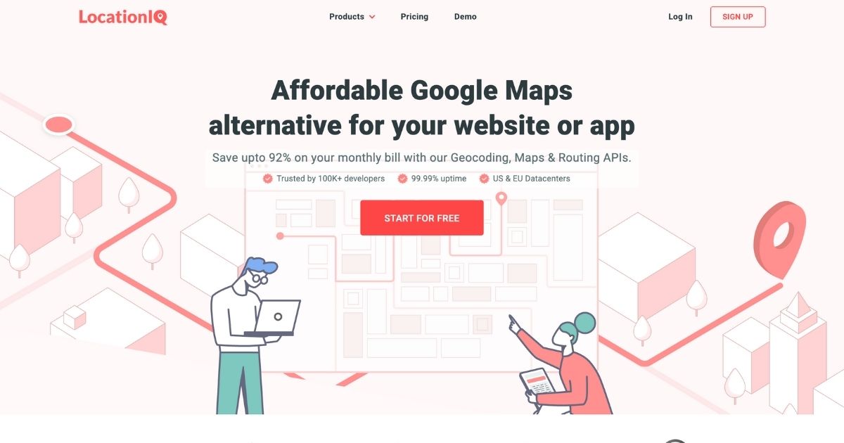 LocationIQ: Affordable location data tool