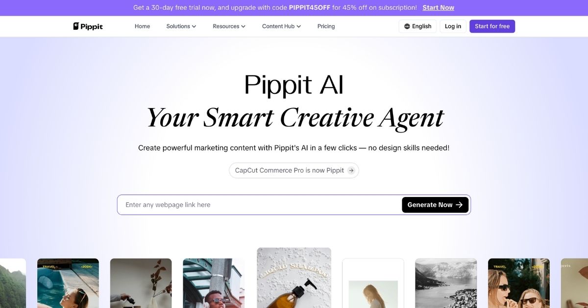 PippitAI: Smart content creator