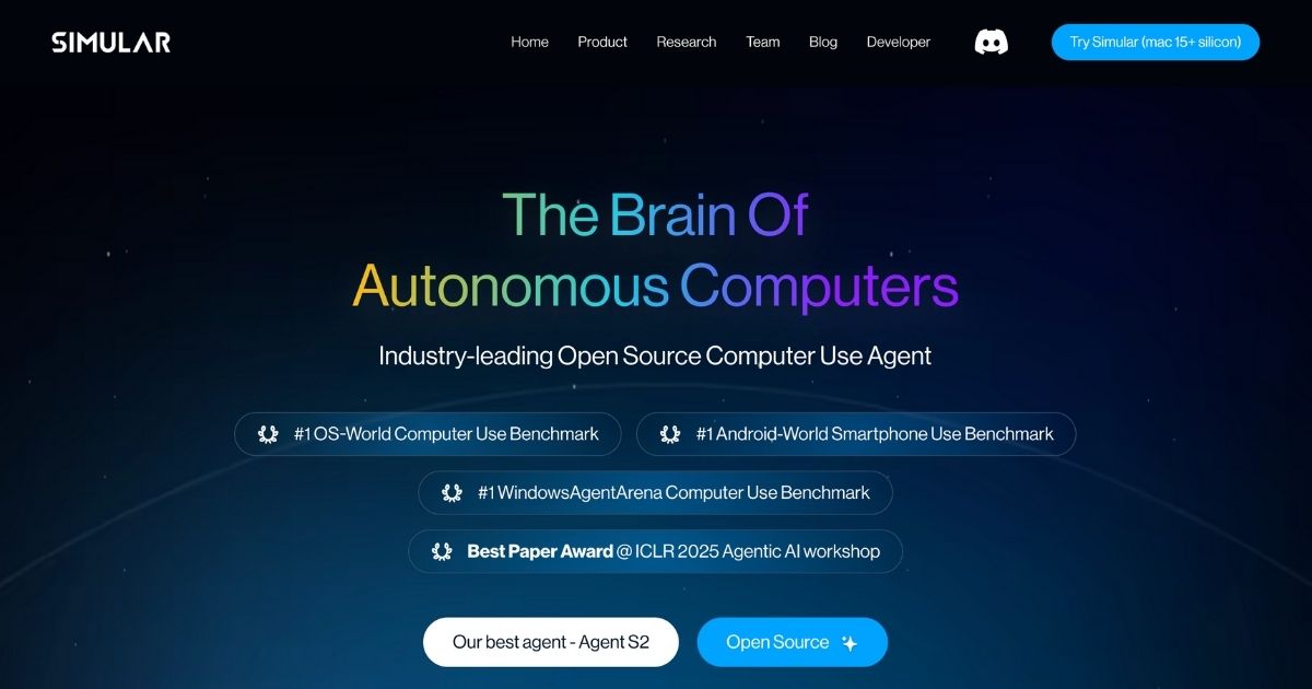 Simular: Open framework for computer agents
