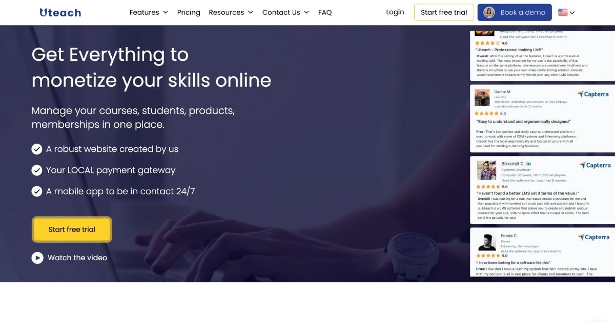 uTeach: Scale your online business