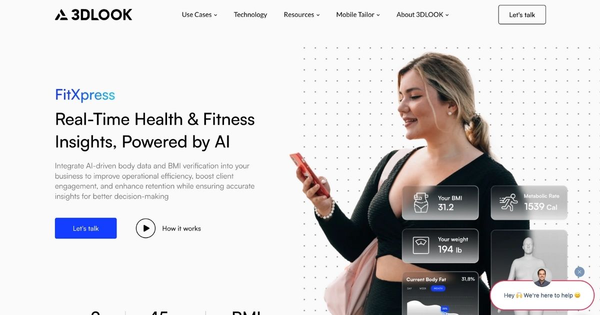 AiHot100 #44 3DLOOK: AI-powered body scanning solutions