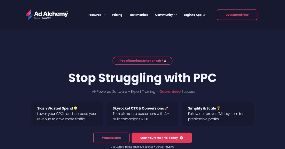 Ad Alchemy: AI PPC optimization tool