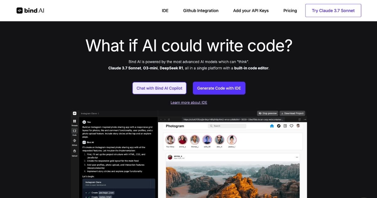 Bind AI: Streamlining software development with AI