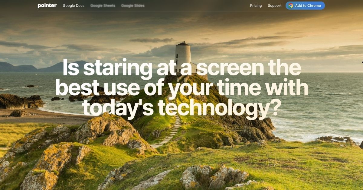 Pointer: AI document editing tool