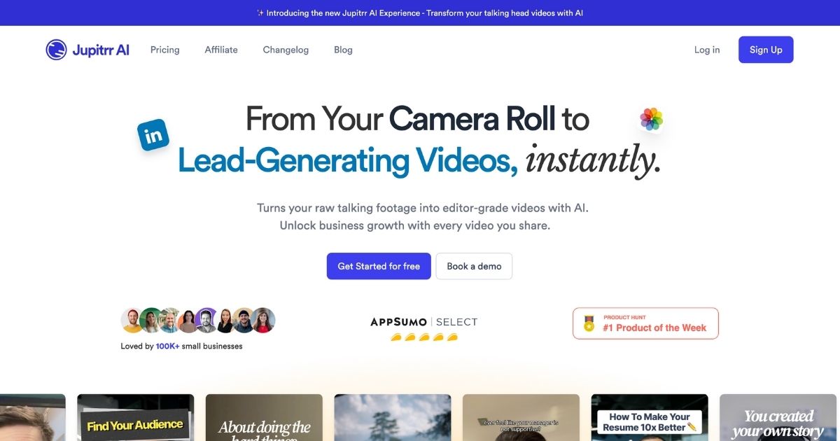 JupitrrAI: AI video editor