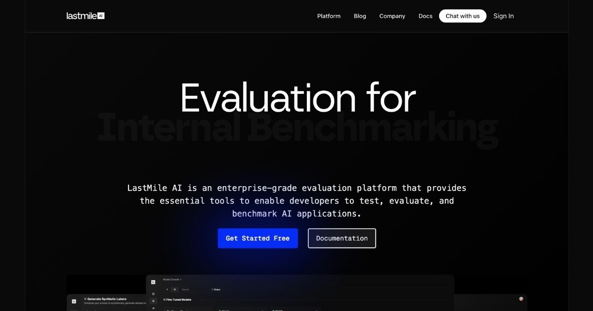 AiHot100 #48 LastMile AI: AI evaluation platform