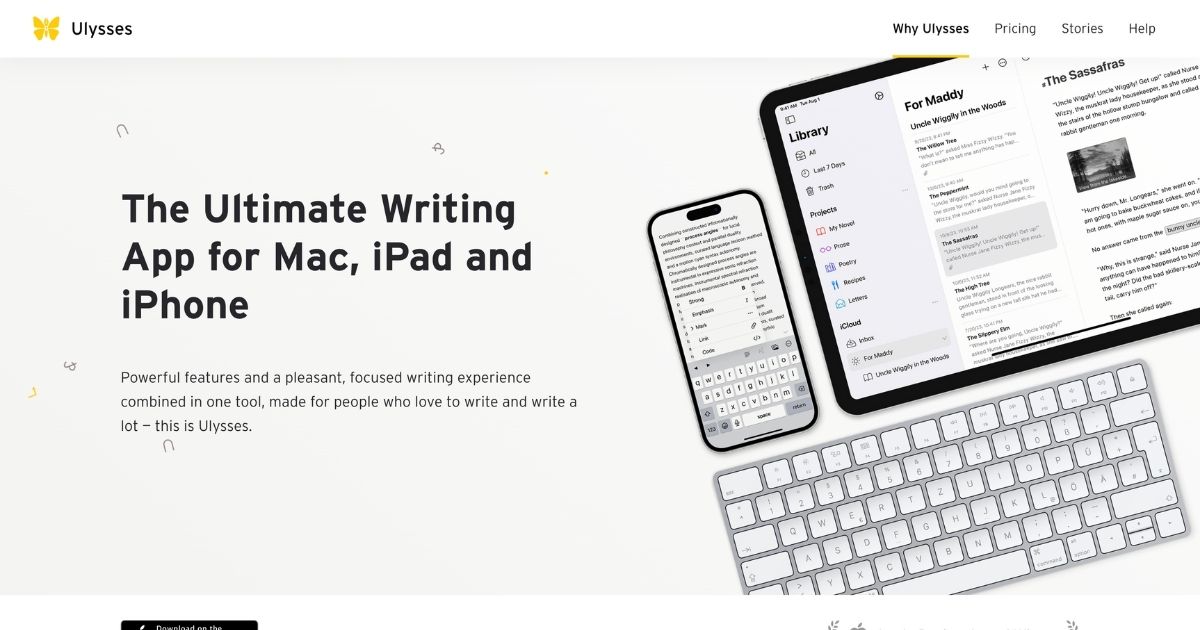 Ulysses: AI writing tool