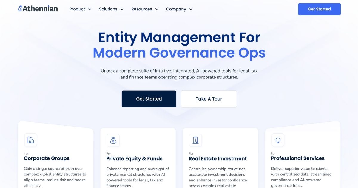Athennian: Streamlining Corporate Governance Efficiency