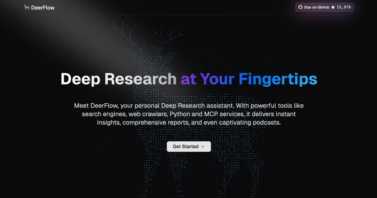 DeerFlow: Streamlined Research Automation Platform