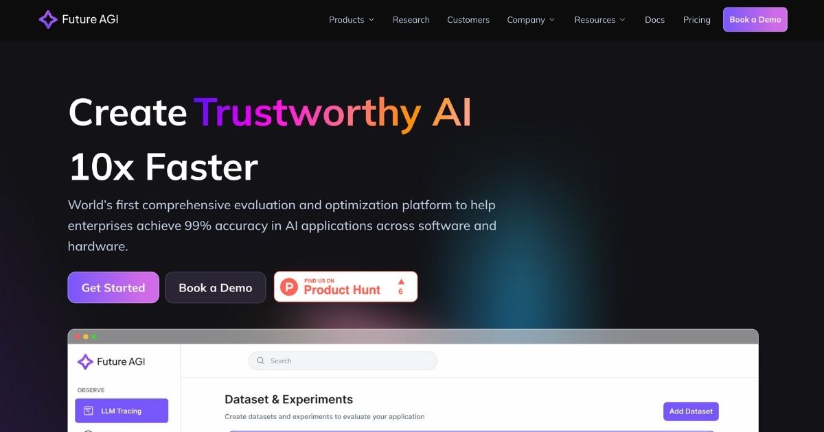 Future AGI: Automated AI Model Evaluation