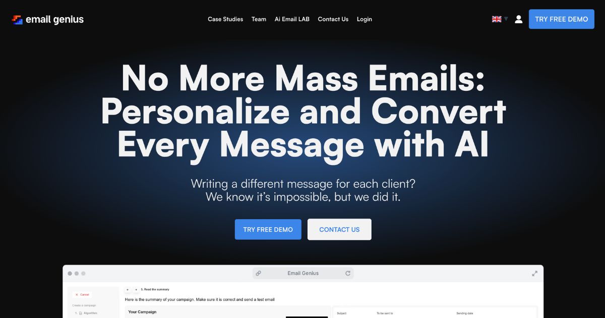 Email Genius: AI-Powered Email Optimization