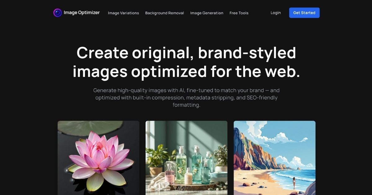 ImageOptimizer.ai: AI-Powered Web Image Optimization