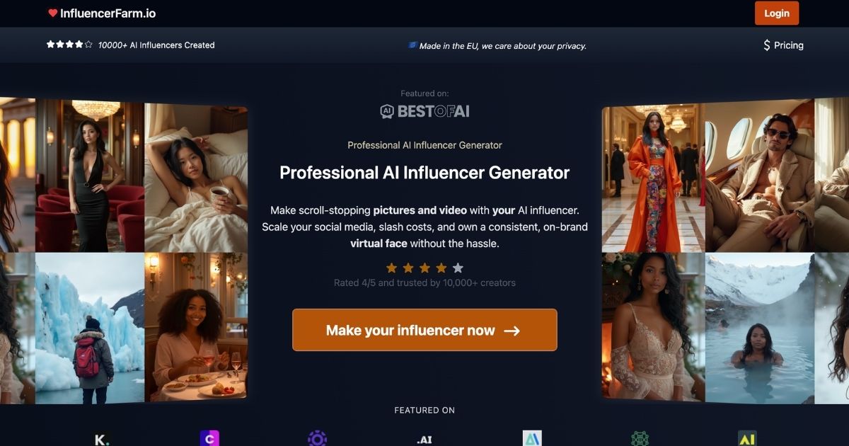 InfluencerFarm: AI-Generated Virtual Influencer Tool
