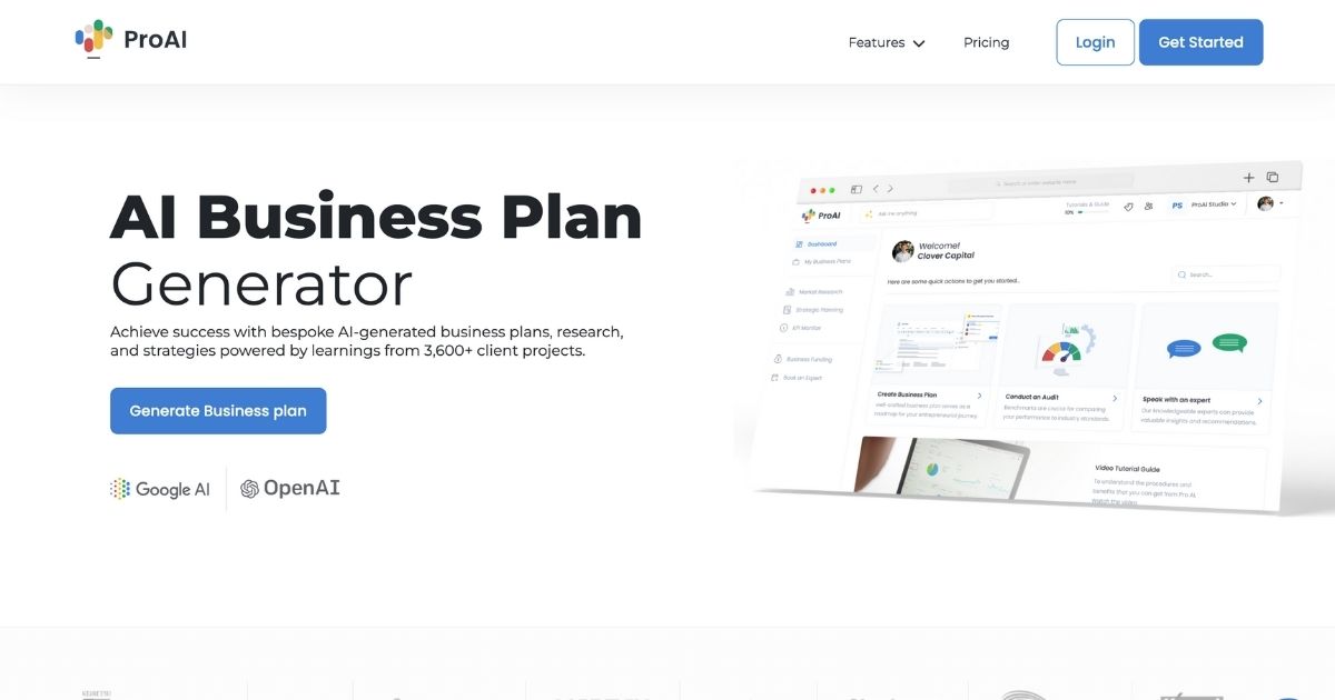 ProAI: AI Business Planning Simplified