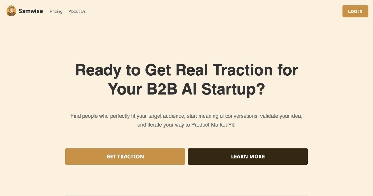 Samwise: Go-To-Market Strategy Support