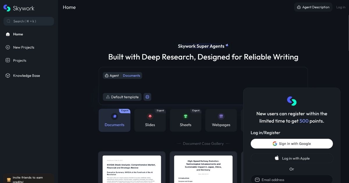 Skywork AI: AI-Powered Productivity Platform