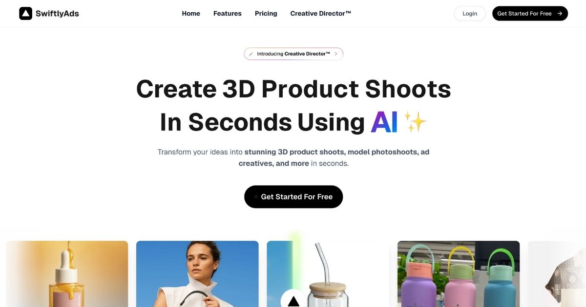 SwiftlyAds: Enhance Marketing with AI-Generated Creatives