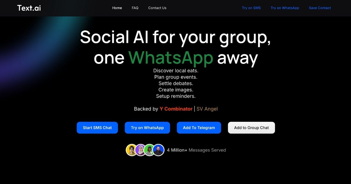 Text.ai: Real-Time AI Integration for Messaging