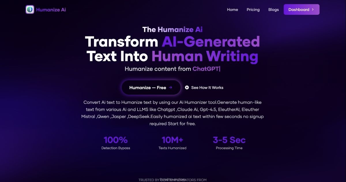 Humanize AI Pro: AI Text Humanization