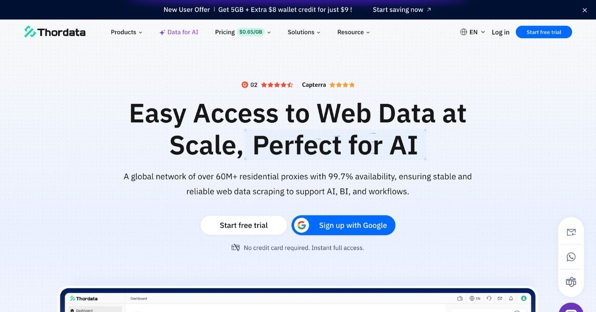Thordata: Comprehensive Proxy Management Solution
