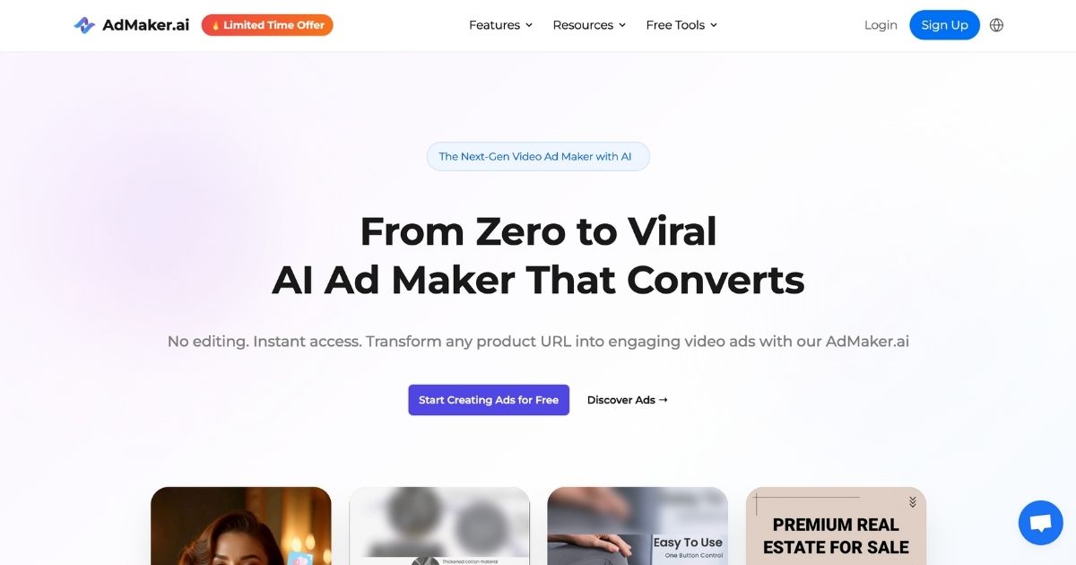 AdMaker.ai: Streamline Ad Creation Effortlessly