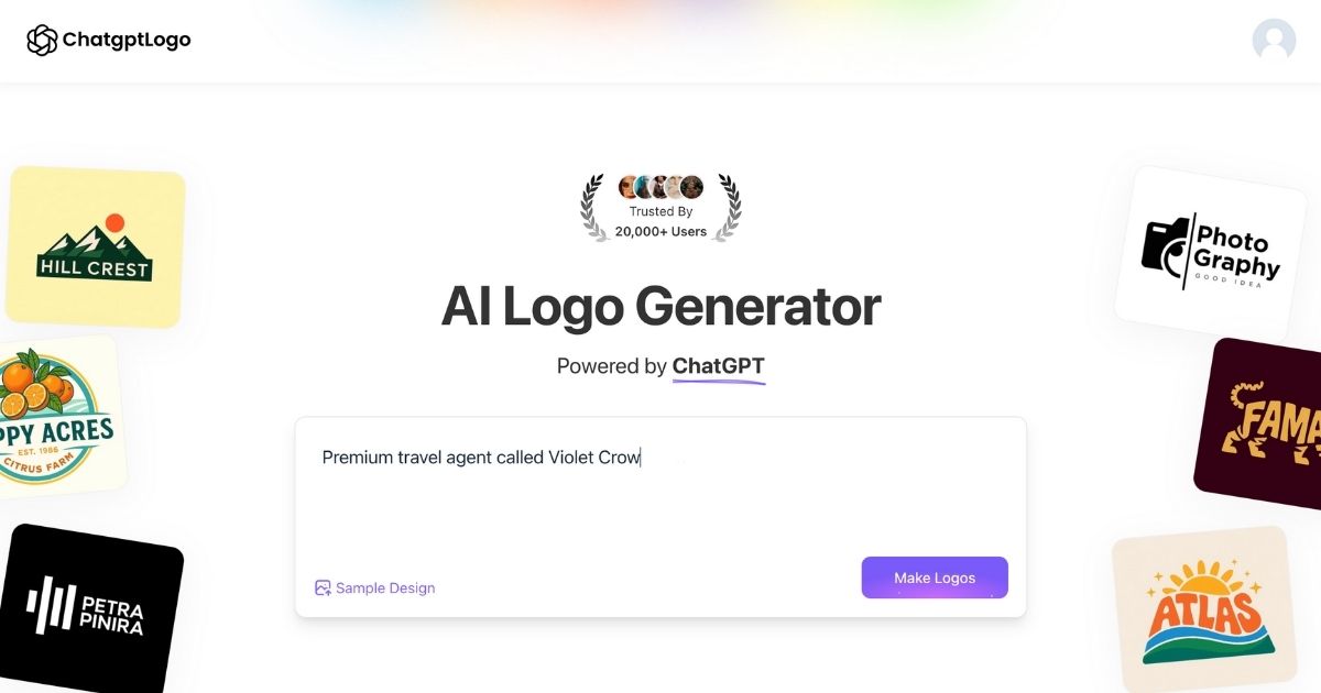 ChatGPTLogo: AI-Powered Logo Design Tool