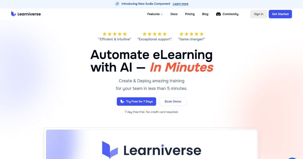 Learniverse: AI-Powered Interactive eLearning Platform