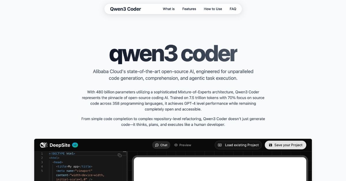Qwen3 Coder: Advanced AI Code Generation