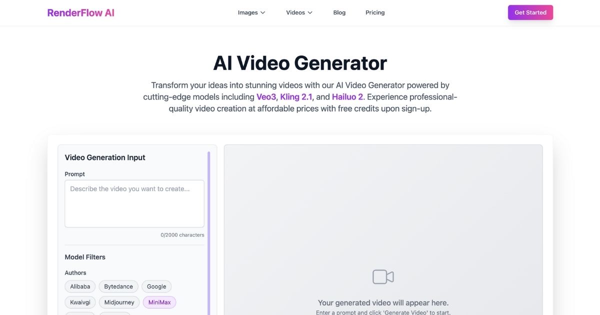 AI Video Generator: Text-to-Video Creation