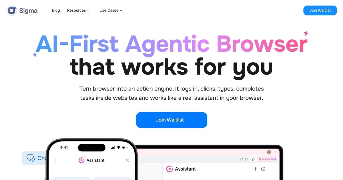 Sigma AI Browser: AI-Powered Productivity Enhancer