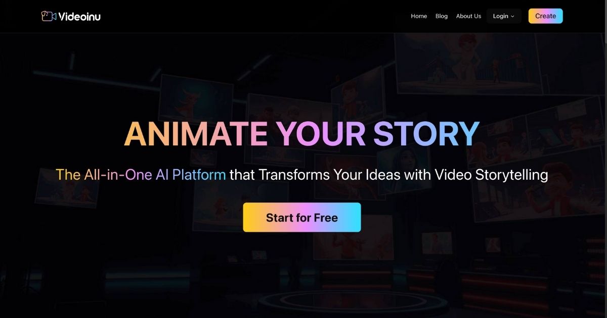 Videoinu: AI-Powered Animated Video Platform