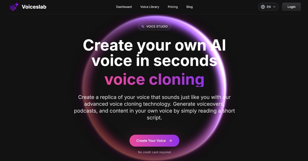 VoicesLab: AI Voice Model Creation