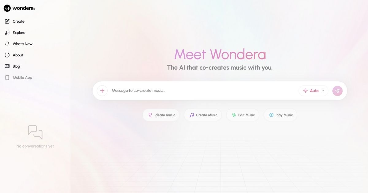 Wondera: AI Music Composition for Creators