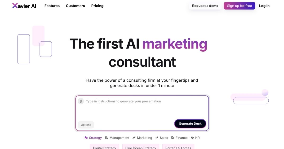 Xavier AI Platform Enhances Business Documentation